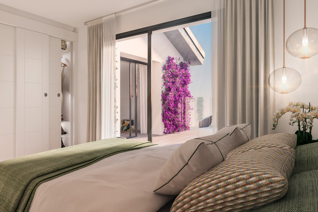 New-build semi-detached villa in Galapagar - bedroom