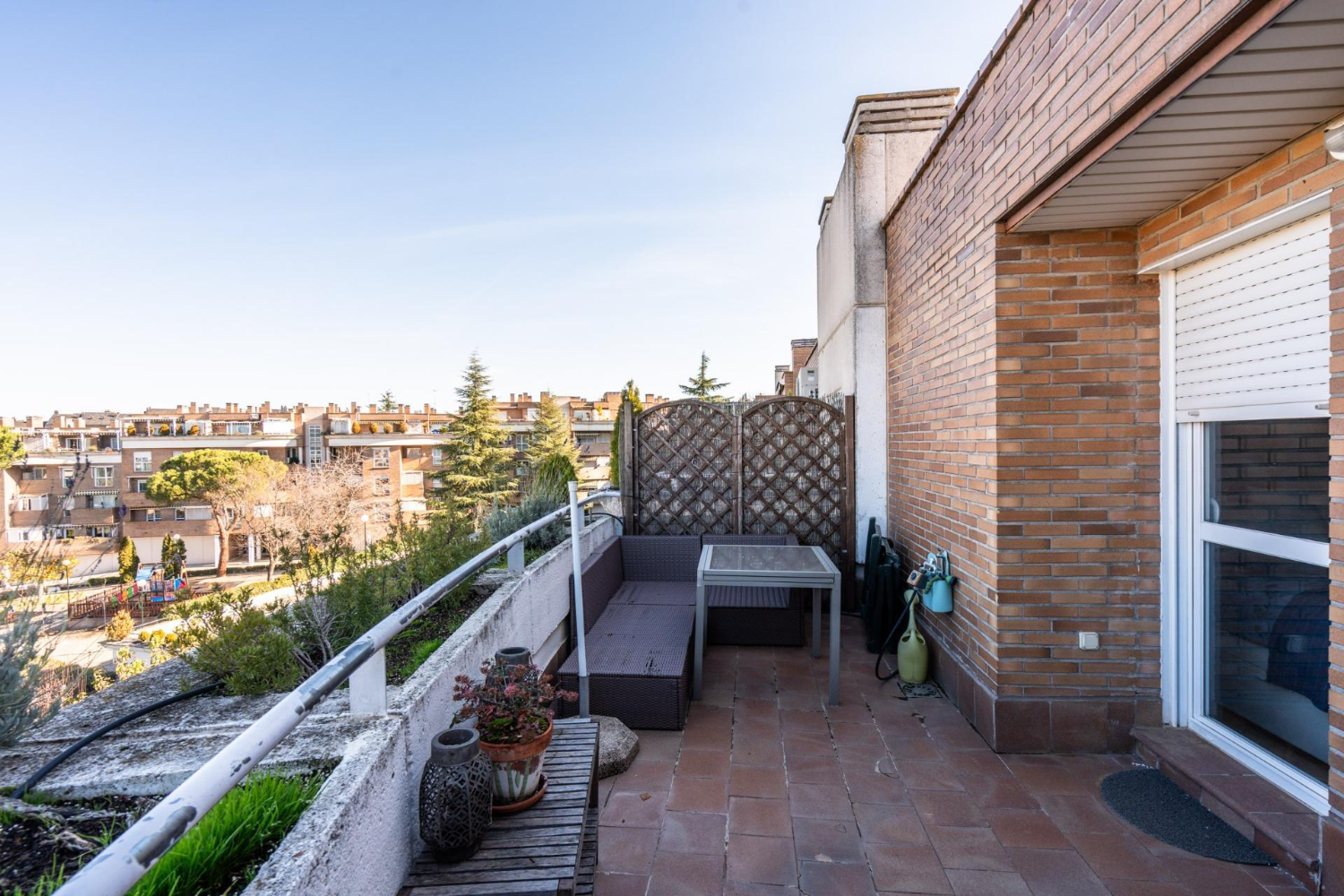 Atico Duplex Las Rozas de Madrid Terraza