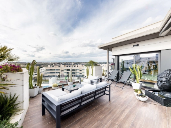 Atico en Boadilla del Monte Terraza