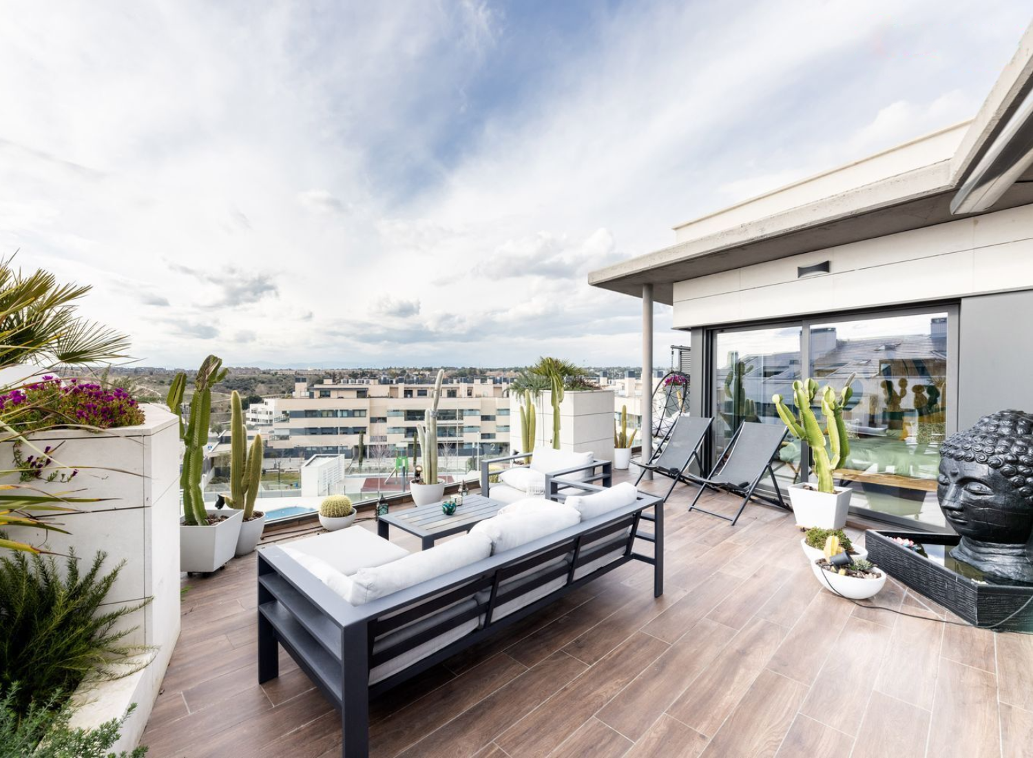 Atico en Boadilla del Monte Terraza