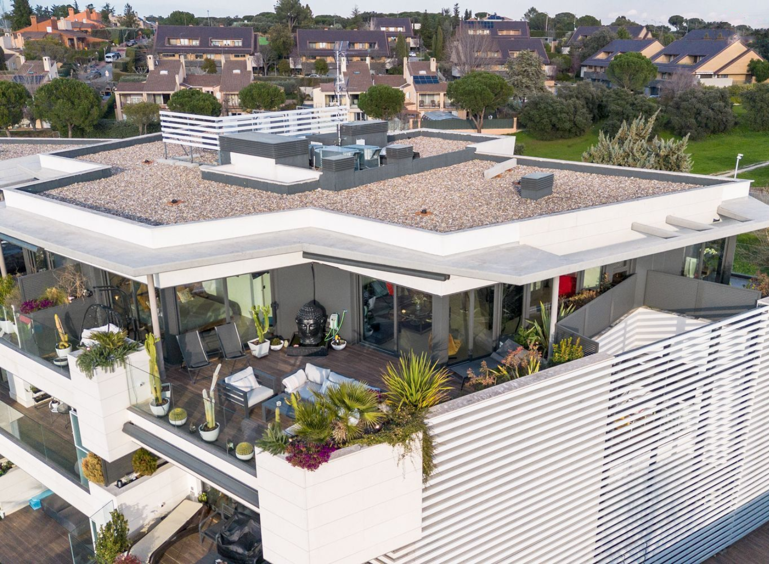 Atico en Boadilla del Monte Terraza