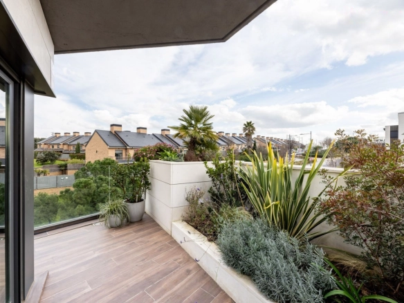 Atico en Boadilla del Monte Terraza