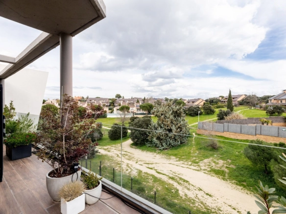 Atico en Boadilla del Monte Terraza