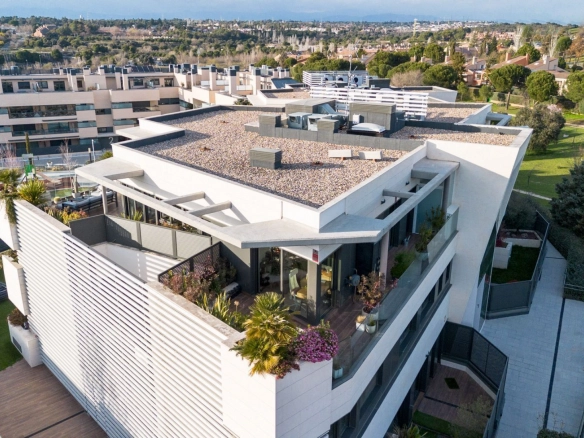 Atico en Boadilla del Monte Terraza