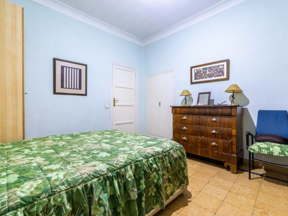 Atico en Chamberi Madrid Dormitorio