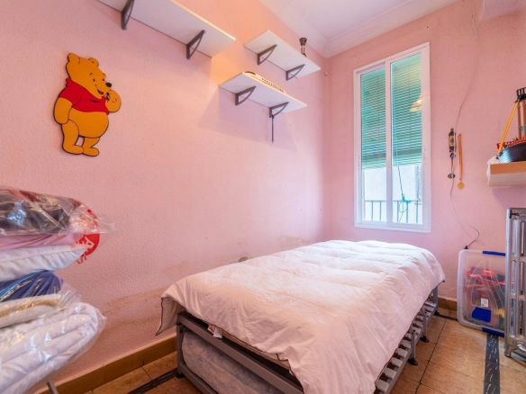 Atico en Chamberi Madrid Dormitorio