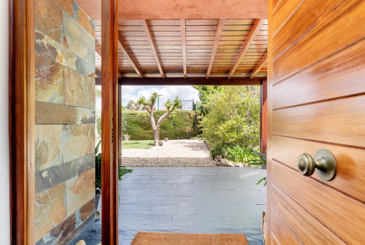 Chalet Independiente Bonanza Entrada