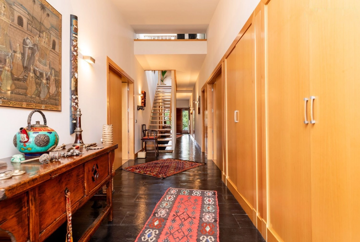 Chalet Independiente Bonanza Pasillo Entrada