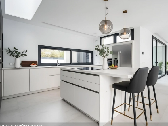 Chalet Independiente Club de Golf Las Rozas Cocina