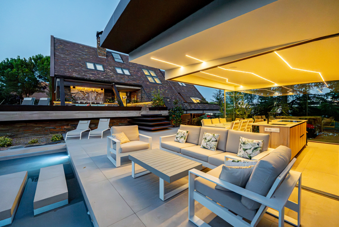 Chalet Independiente Club de Golf Las Rozas Cocina Verano