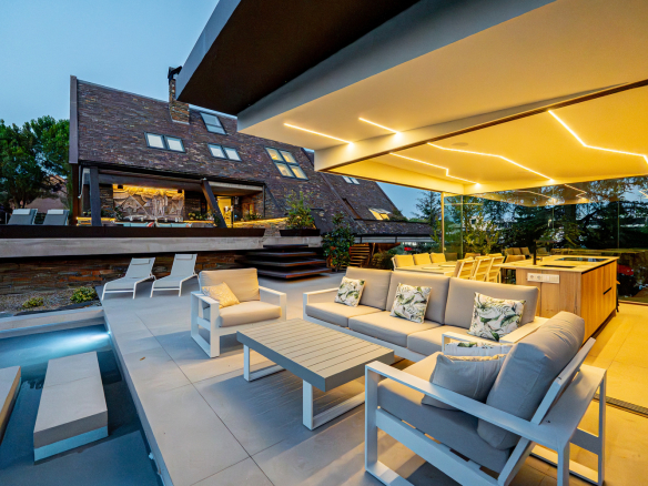 Chalet Independiente Club de Golf Las Rozas Cocina Verano