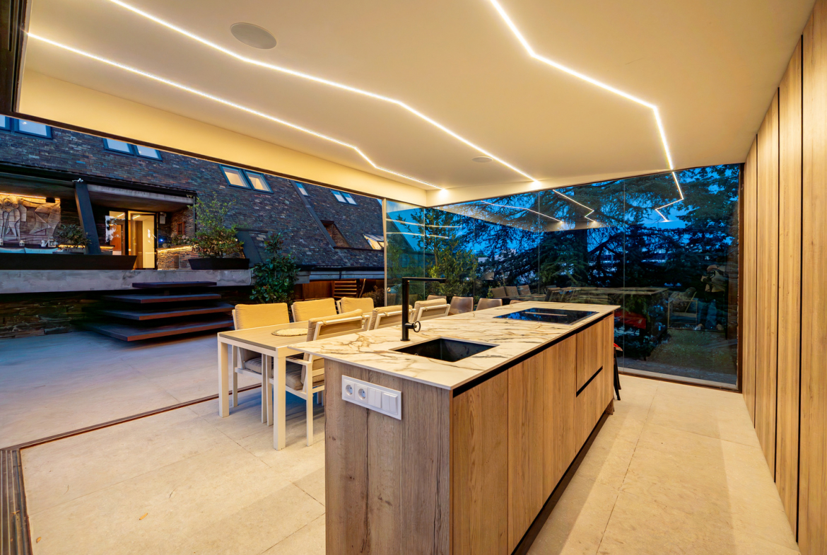 Chalet Independiente Club de Golf Las Rozas Cocina Verano