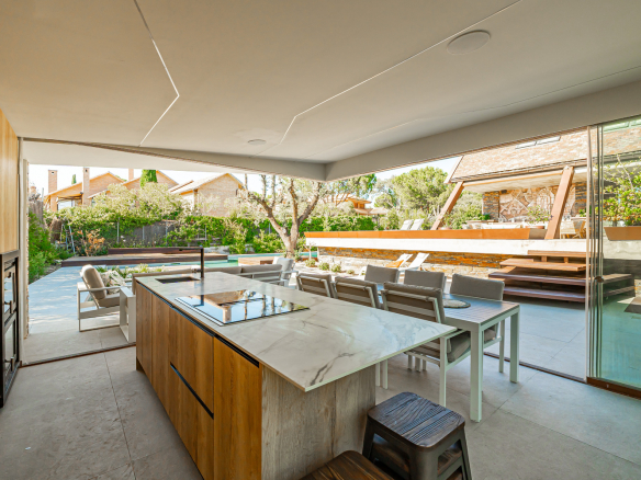 Chalet Independiente Club de Golf Las Rozas Cocina Verano