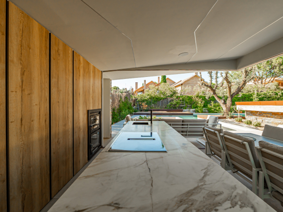 Chalet Independiente Club de Golf Las Rozas Cocina Verano