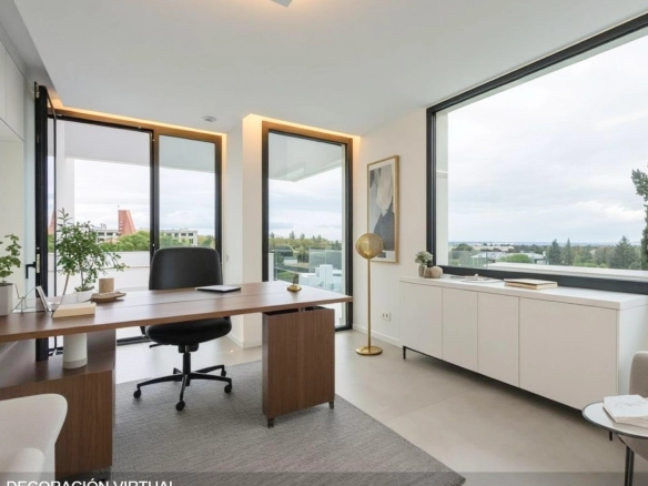 Chalet Independiente Club de Golf Las Rozas Despacho