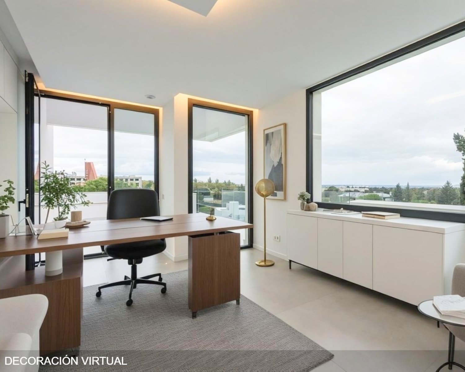 Chalet Independiente Club de Golf Las Rozas Despacho