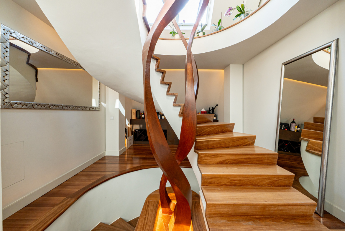 Chalet Independiente Club de Golf Las Rozas Escaleras