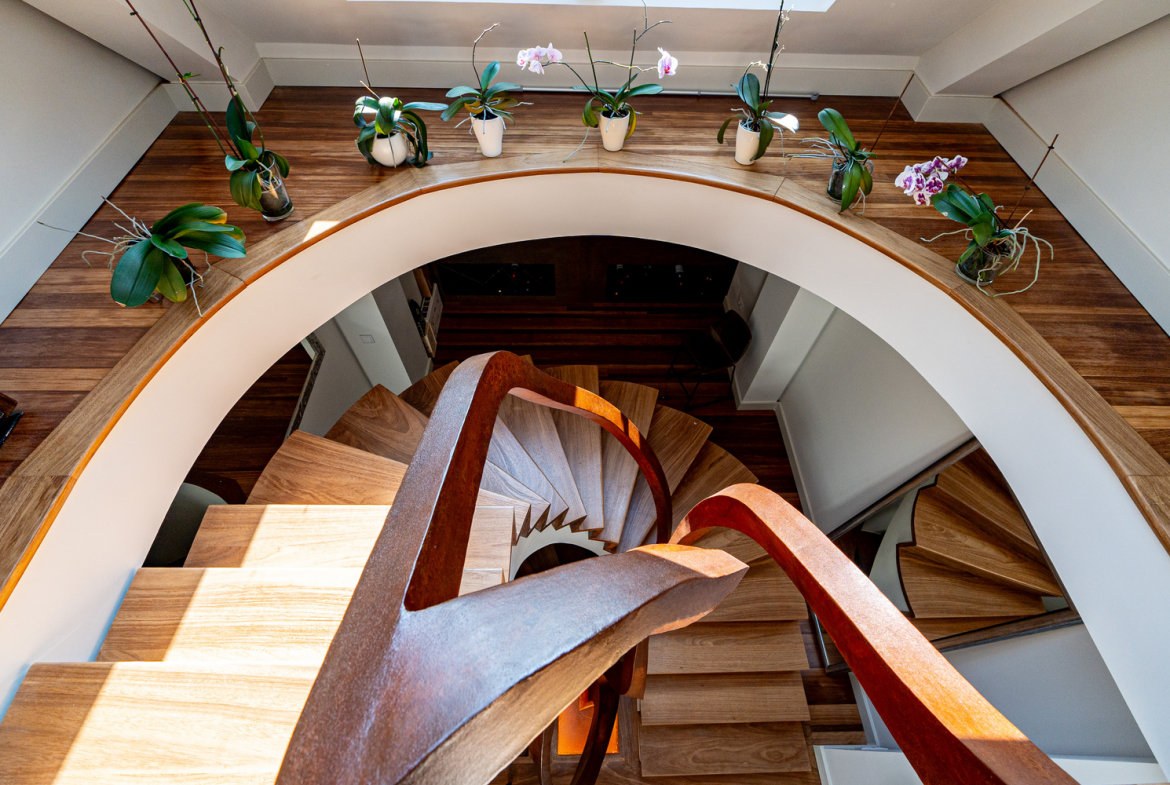 Chalet Independiente Club de Golf Las Rozas Escaleras