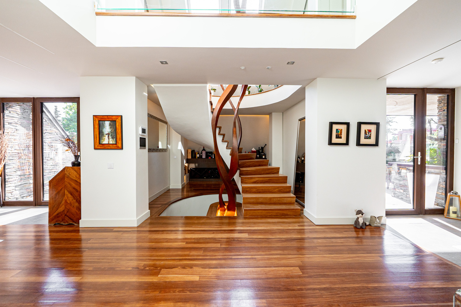 Chalet Independiente Club de Golf Las Rozas Pasillo