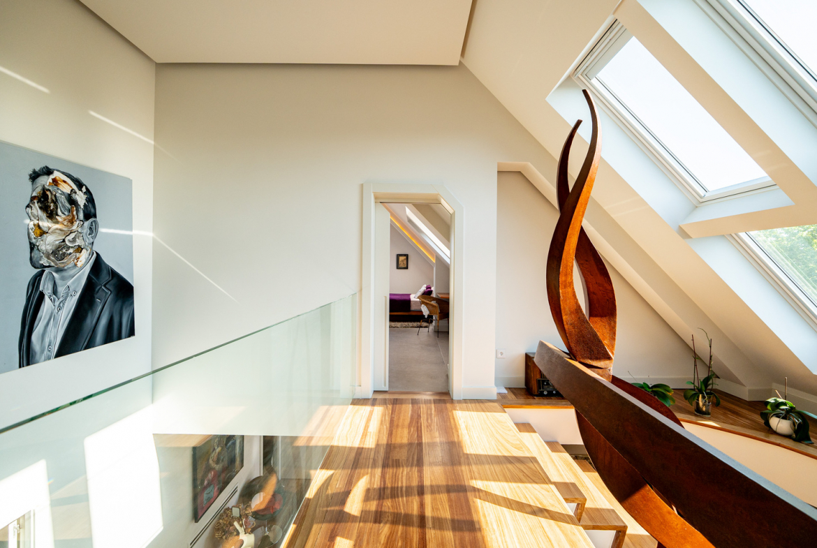 Chalet Independiente Club de Golf Las Rozas Pasillo Primera Planta