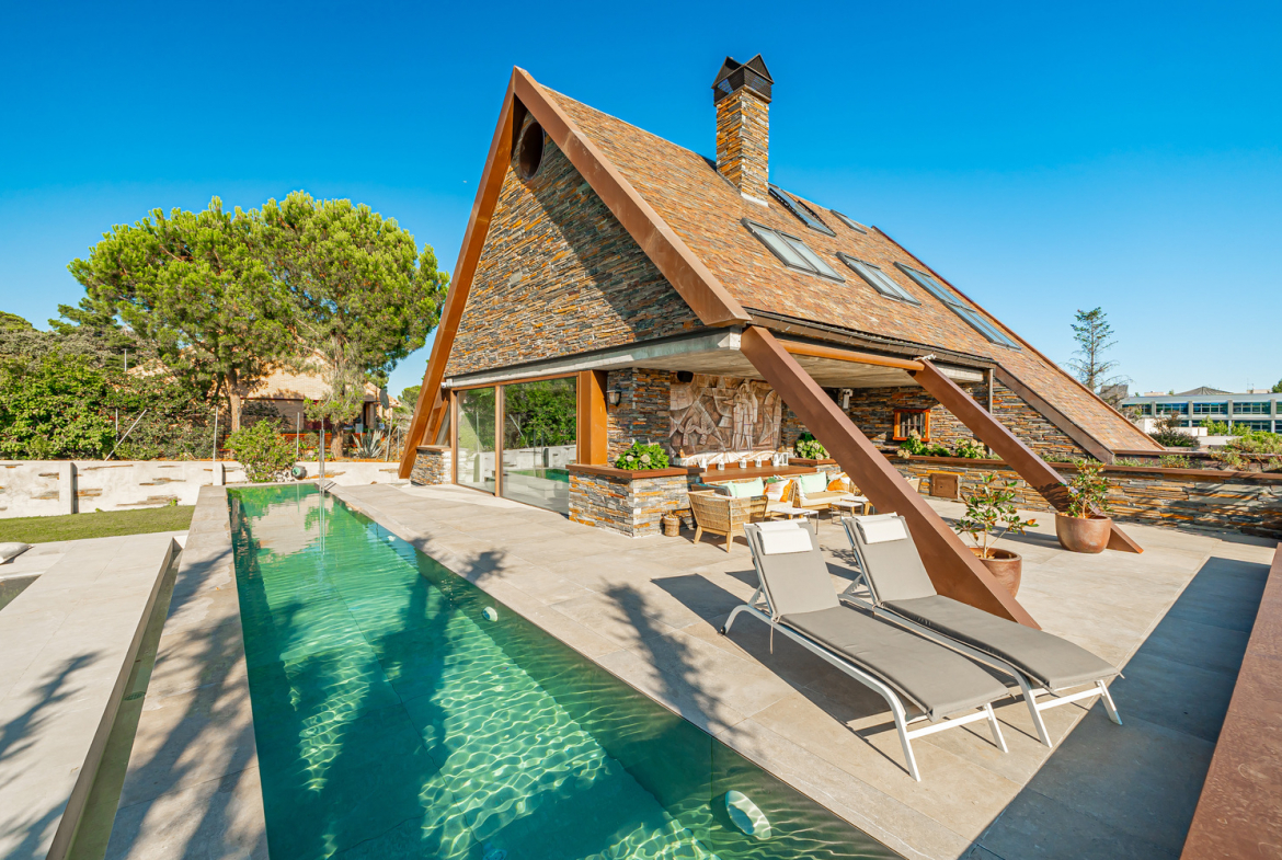 Chalet Independiente Club de Golf Las Rozas Piscina