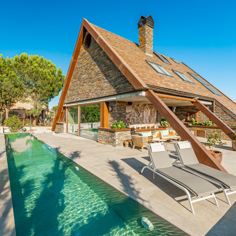 Chalet Independiente Club de Golf Las Rozas Piscina