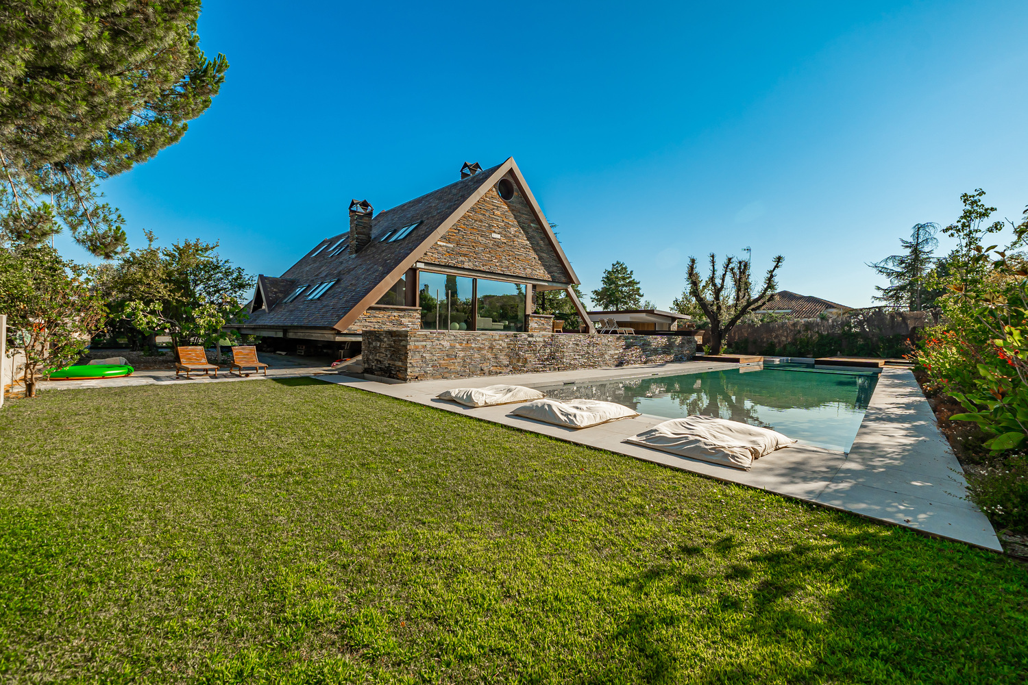 Chalet Independiente Club de Golf Las Rozas Piscina