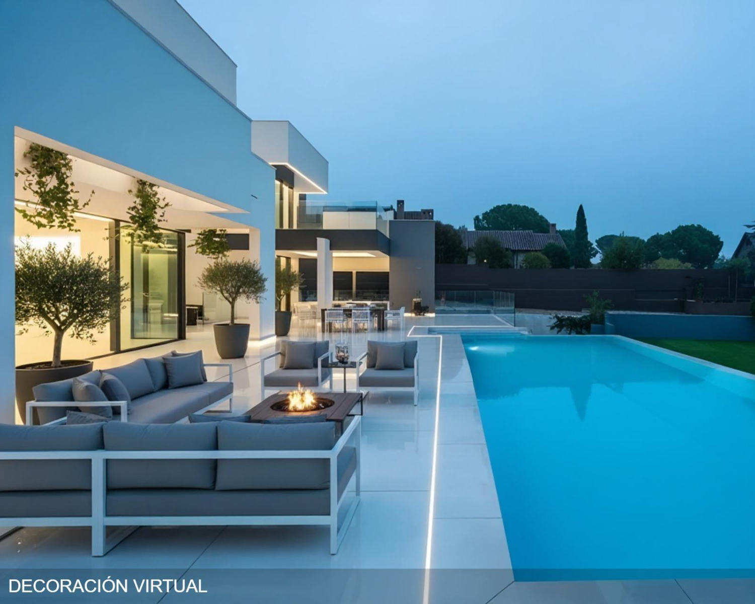 Chalet Independiente Club de Golf Las Rozas Piscina