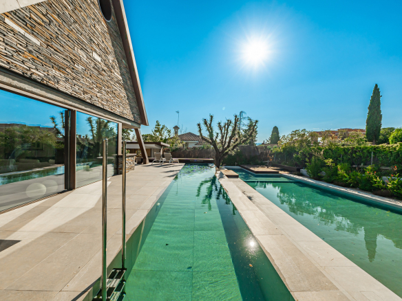 Chalet Independiente Club de Golf Las Rozas Piscina