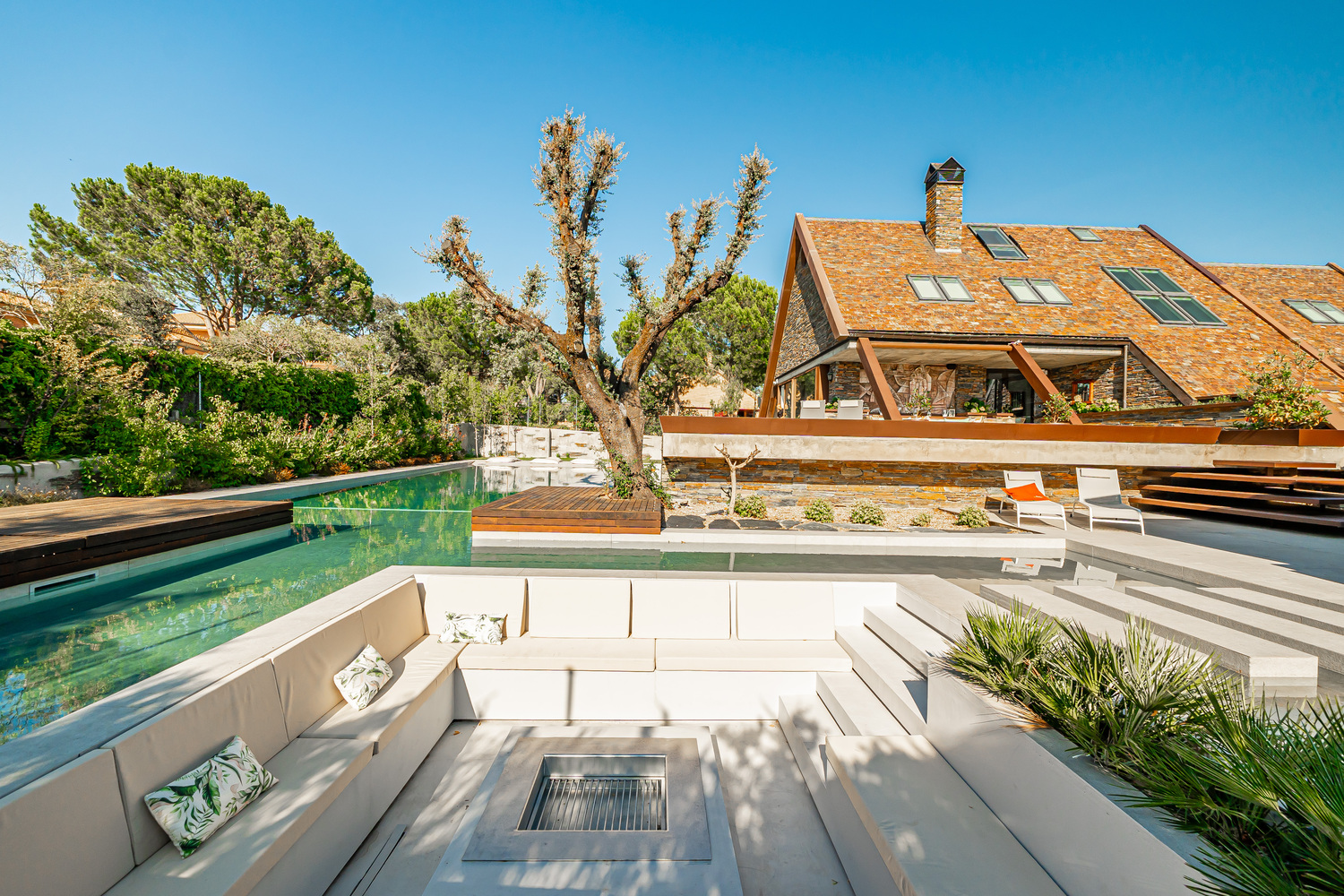 Chalet Independiente Club de Golf Las Rozas Piscina