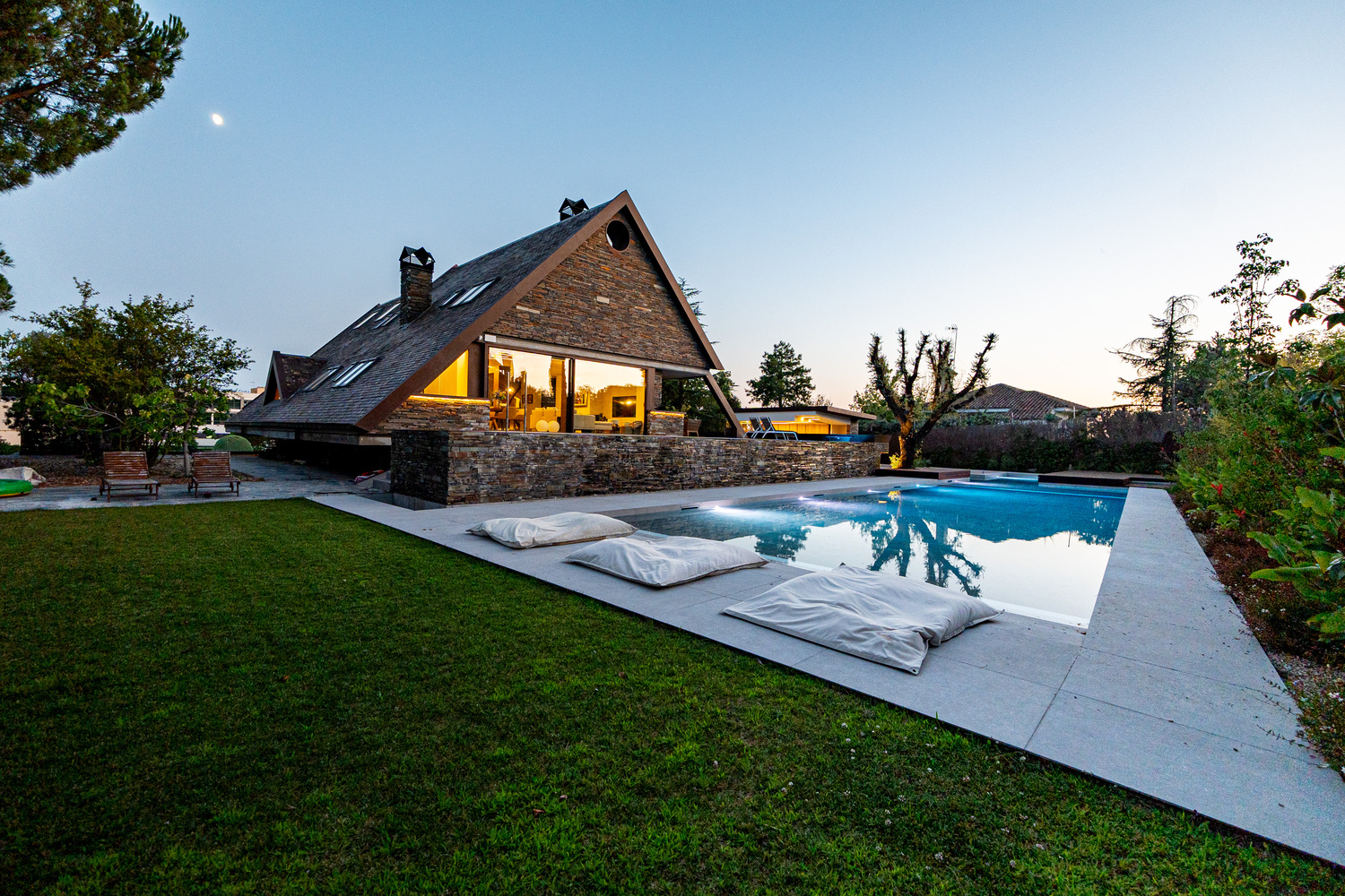 Chalet Independiente Club de Golf Las Rozas Piscina