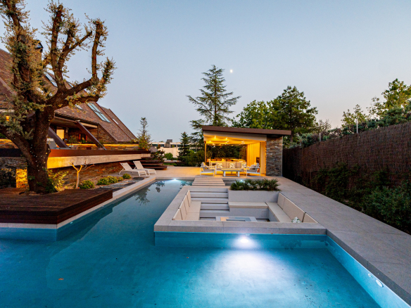 Chalet Independiente Club de Golf Las Rozas Piscina