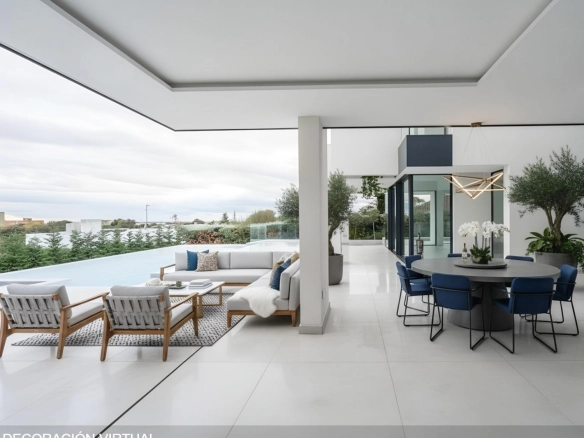 Chalet Independiente Club de Golf Las Rozas Porche