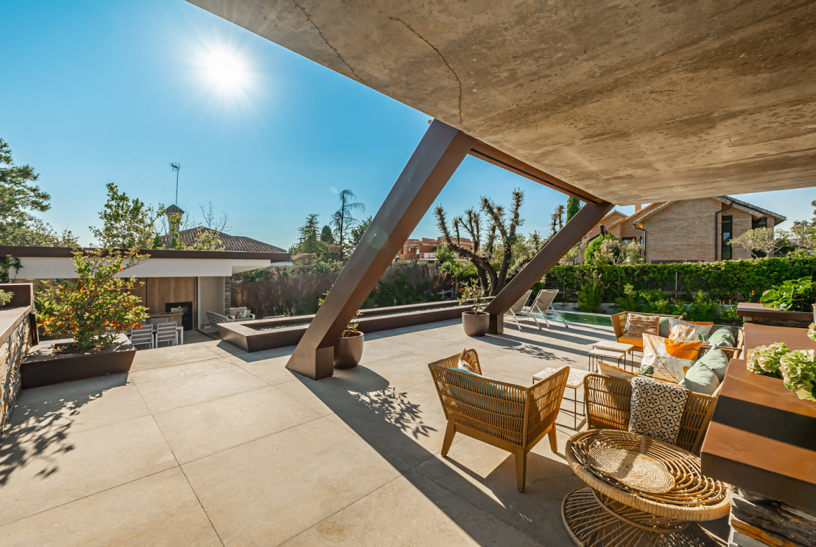 Chalet Independiente Club de Golf Las Rozas Porche