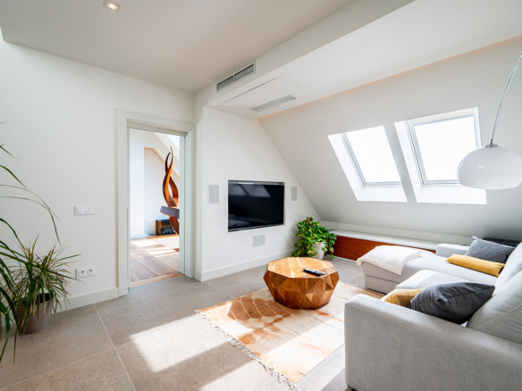 Chalet Independiente Club de Golf Las Rozas Sala de Estar