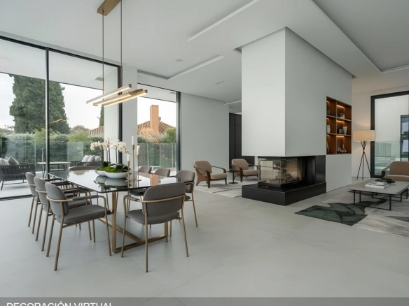 Chalet Independiente Club de Golf Las Rozas Salon