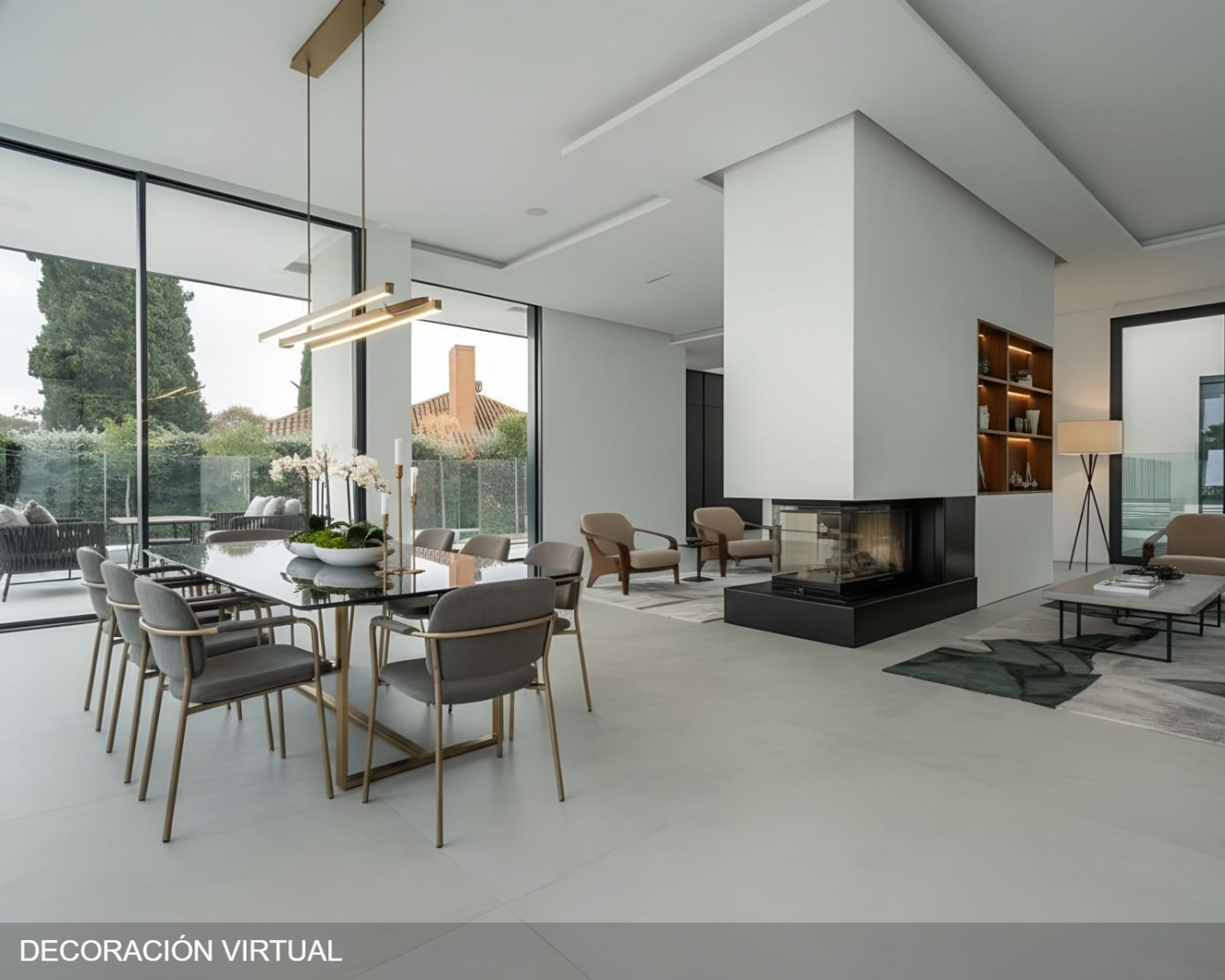 Chalet Independiente Club de Golf Las Rozas Salon