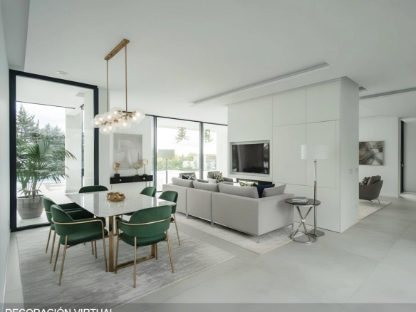 Chalet Independiente Club de Golf Las Rozas Salon