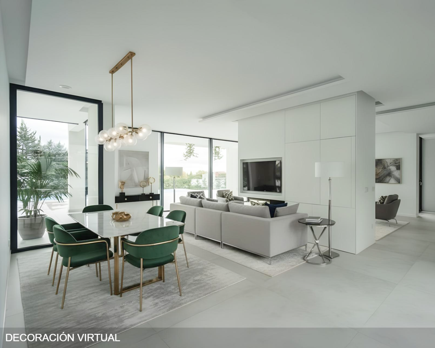 Chalet Independiente Club de Golf Las Rozas Salon