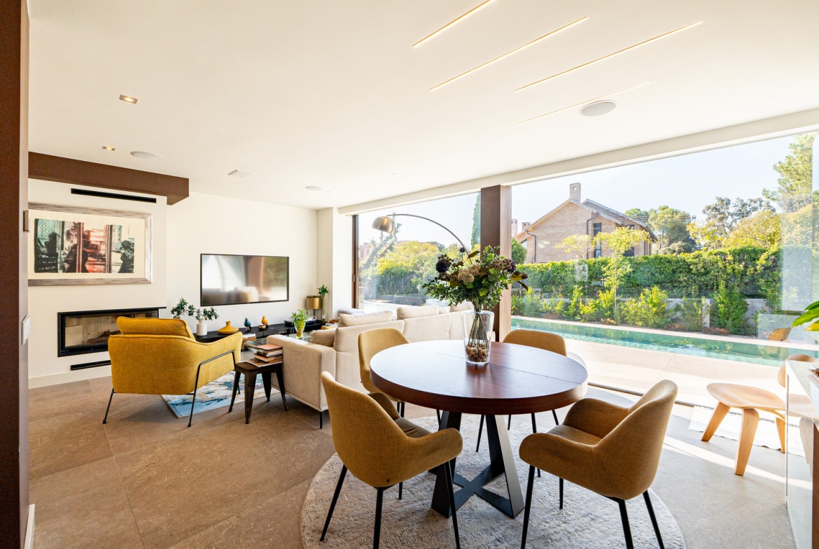 Chalet Independiente Club de Golf Las Rozas Salon