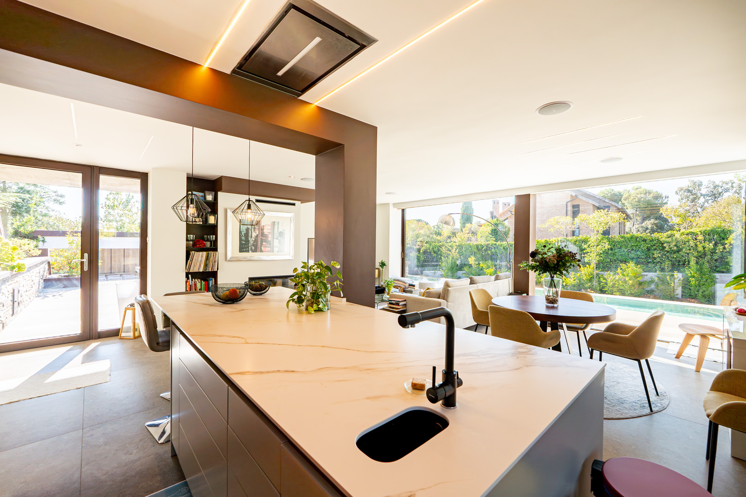 Chalet Independiente Club de Golf Las Rozas Salon Cocina