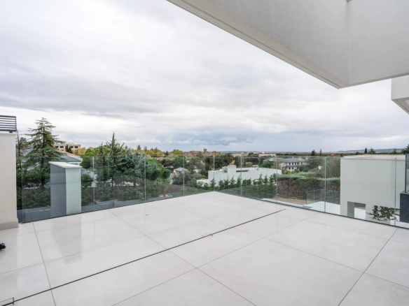 Chalet Independiente Club de Golf Las Rozas Terraza