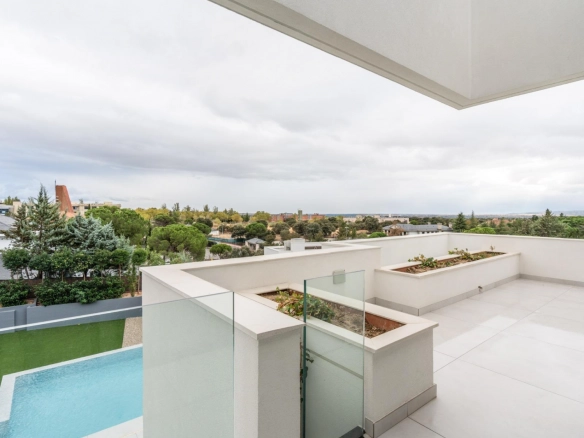 Chalet Independiente Club de Golf Las Rozas Terraza