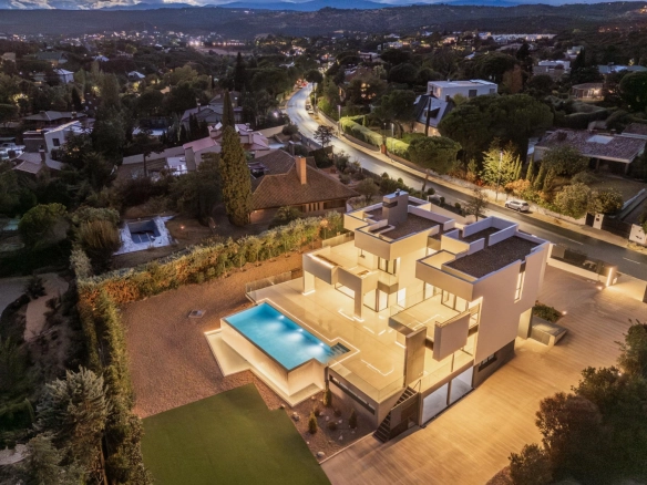 Chalet Independiente Club de Golf Las Rozas Vistas Aereas