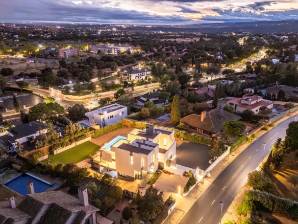 Chalet Independiente Club de Golf Las Rozas Vistas Aereas