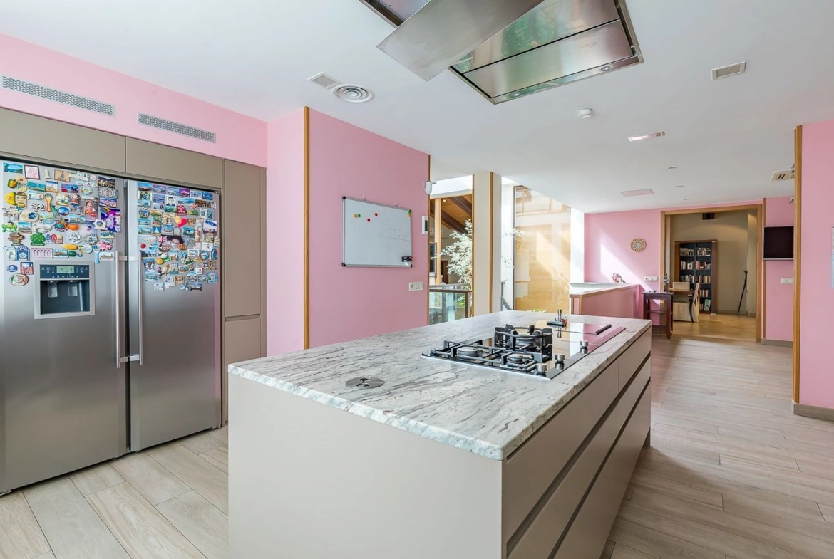 Chalet Independiente El Bosque Villaviciosa de Odon Cocina