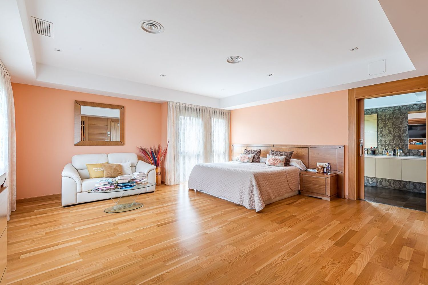 Chalet Independiente El Bosque Villaviciosa de Odon Dormitorio