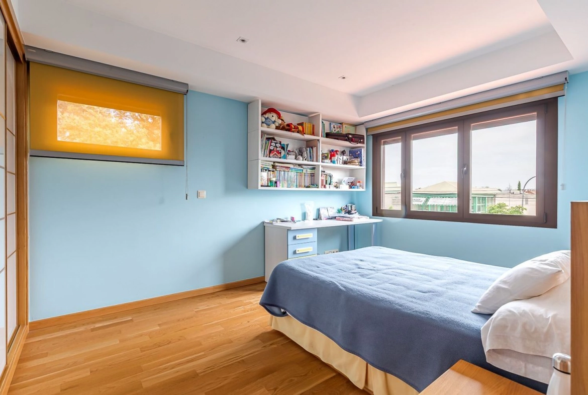 Chalet Independiente El Bosque Villaviciosa de Odon Dormitorio