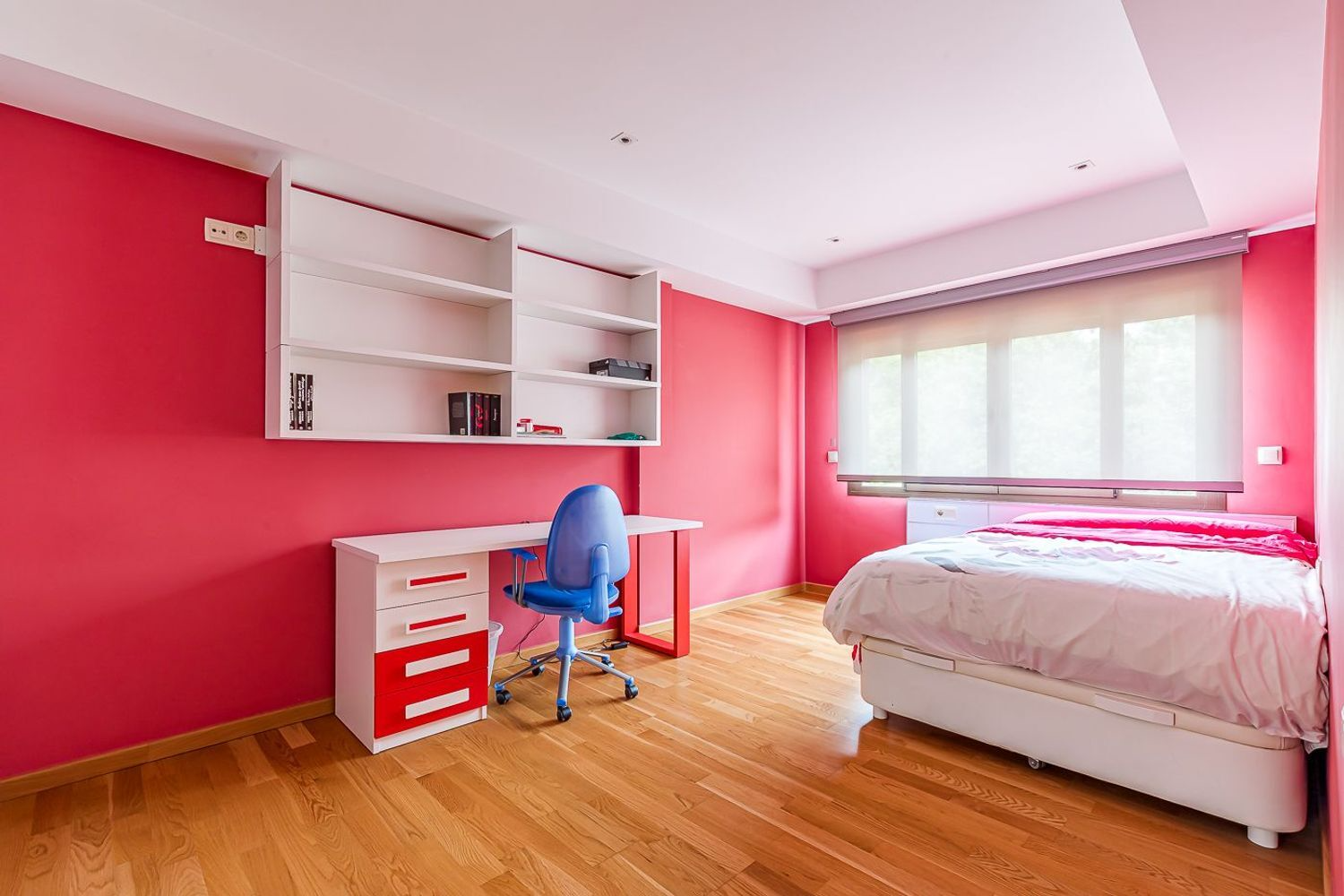 Chalet Independiente El Bosque Villaviciosa de Odon Dormitorio