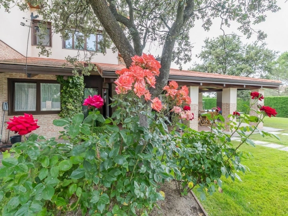 Chalet Independiente El Bosque Villaviciosa de Odon Jardin